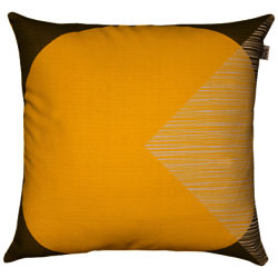 Orla Kiely Ok Cushion Yellow